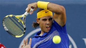 Nadal pasa a cuartos tras ganar a Mathieu