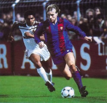 3 de octubre de 1984. Partido Barcelona-Metz. Los culés perdieron ante un modesto equipo 1-4, dejándoles fuera de la Recopa.