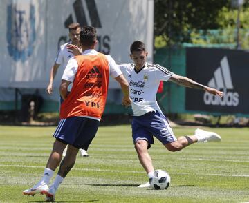 Así fue la práctica de la Selección antes de jugar contra México