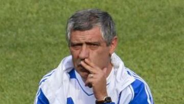 Fernando Santos, seleccionador de Grecia.