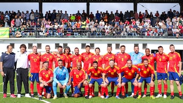 Leyendas España golea (2-6) al Rivera Veteranos