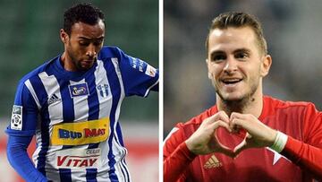 José Kanté (2) y Jesús Imaz (1), los goleadores españoles en la jornada del sábado en Polonia.