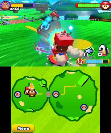 Captura de pantalla - Mario & Luigi: Paper Jam Bros. (3DS)