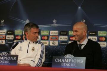 Rueda de prensa de Mourinho y Zidane