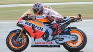 Márquez, el más rápido en los terceros libres del GP de Francia