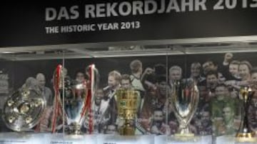 Un año histórico el de 2013 con los trofeos de Bundesliga, Champions, Copa, Supercopa de Europa y Supercopa alemana.