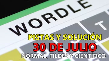 solucion wordle domingo 30 de julio