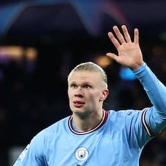 How many goals has Haaland scored in the Champions League?