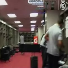 Increíble: así es el gigantesco vestuario en el que se cambió el Madrid