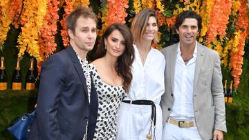 Sam Rockwell, Penélope Cruz, Delfina Blaquier y Nacho Figueras.