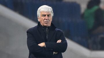 Gian Piero Gasperini, entrenador de la Atalanta.