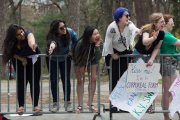 Maratón de besos en Boston