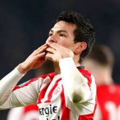 Hirving Lozano da su 'Feliz Navidad' al PSV con gol y asistencia