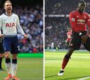 Eriksen, rumbo al United; Pogba se acerca al Real Madrid