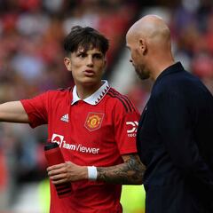 Ten Hag, a Garnacho: “Tiene que hacer las cosas correctas en su vida”