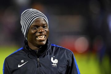 Kanté wore the armband in France's last game.