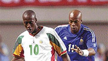 <b>UN PORTENTO</B>. Fadiga se lució en el Mundial con Senegal.