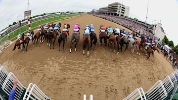 'Rich Strike', campe車n de rebote del Kentucky Derby