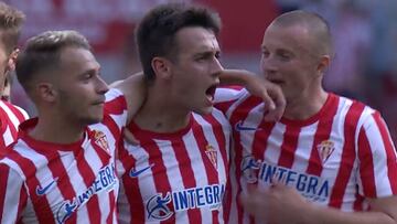 Resumen y goles del Sporting vs. Mirandés de la Liga SmartBank