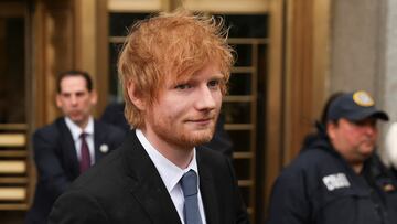 Singer Ed Sheeran leaves the Manhattan federal court after his copyright trial in New York City, U.S., May 4, 2023. REUTERS/Shannon Stapleton