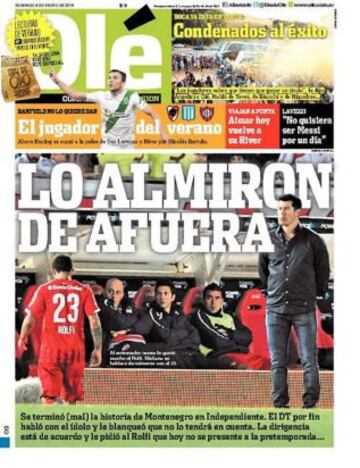 Portadas de la prensa deportiva