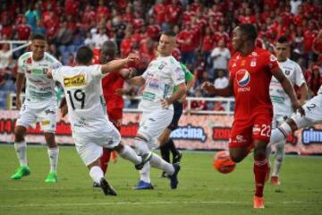 Martínez Borja y Silva marcaron los goles de rojo.