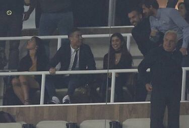Cristiano Ronaldo y su novia vieron el Real Madrid Deportivo