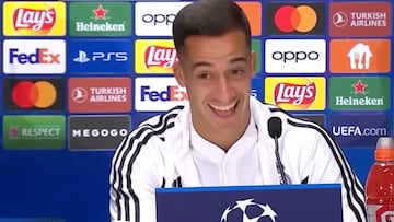 Es un momentazo: el dardo de Lucas Vázquez a Xavi que dejó la sala de prensa a carcajadas