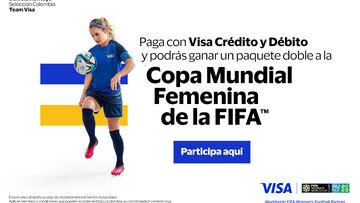 Visa te lleva a la Copa Mundial Femenina 2023.
