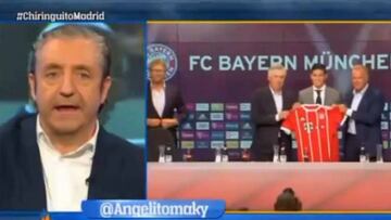 Chiringuito: “Te echamos de menos en España, querido James”