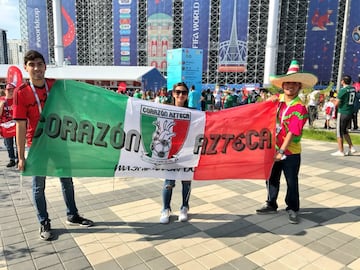 México vs. Suecia: El ambiente y color previo al partido