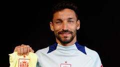 Navas, en una imagen con la camiseta de la Selección durante la concentración en Donaueschingen.