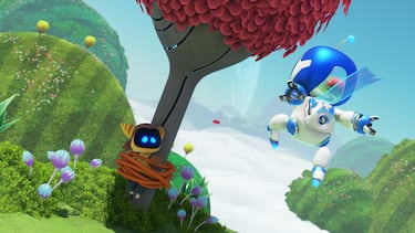 Astro Bot el videojuego que lleva al limite al DualSense del PS5