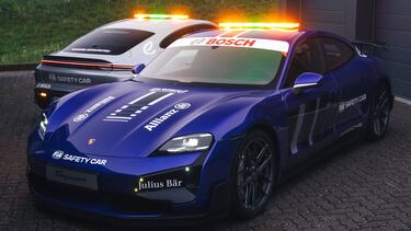 Fórmula E: El Porsche Taycan Turbo GT es el nuevo el Safety Car