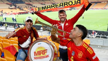 Mario Revilla, David Cebollada y Sete Fernández, en La Cartuja.