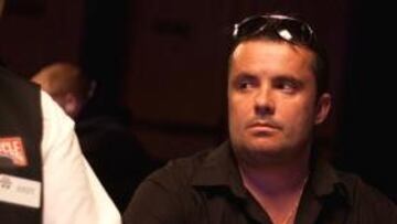 El miembro del bwin Poker Team Tomeu Gomila "Amatos" en el Campeonato del Mundo de Poker