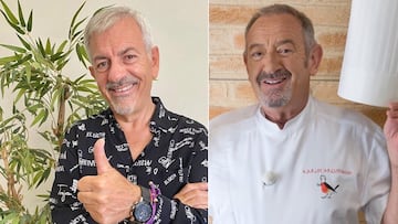 Carlos Sobera y su gran parecido razonable, Karlos Arguiñano: “Está ligando a mi costa”