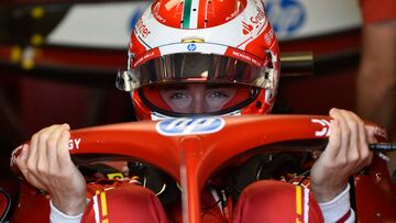 Charles Leclerc (Ferrari SF-24). F1 2024.