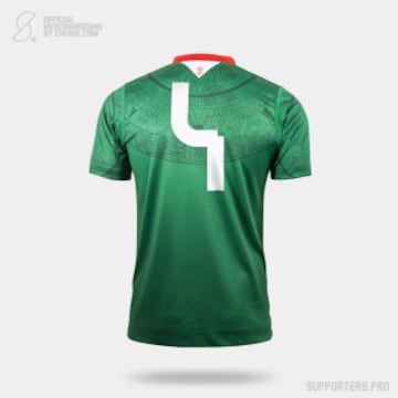 ¿Cómo luciría esta camiseta de México y de otras selecciones?