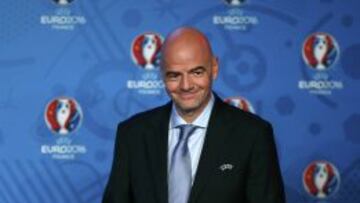 Gianni Infantino, secretario general de la UEFA.