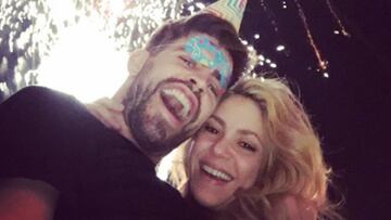 Gerard Piqu¨¦ y Shakira. Foto Instagram @3gerardpique