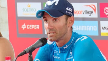 Valverde: "La diferencia entre el Tour y La Vuelta es mi cabeza"