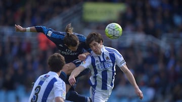 Bale scores lots of goals with his head.