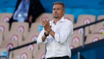 Luis Enrique, seleccionador nacional.