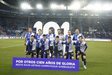 Equipo del Alavés.