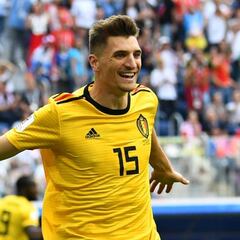 Meunier marca el gol más rápido de Bélgica en un Mundial