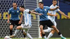 Formaciones posibles del Argentina - Paraguay de Copa América hoy