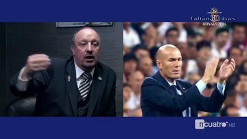 El mensaje que envía Rafa Benítez a Zidane
