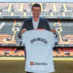 Javi Gracia: "No voy a señalar ni a decir que no quiero a un jugador"