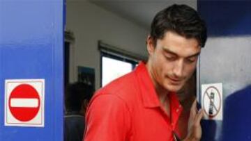 <b>DESPEDIDA</b> Riera se ha despedido de sus compañeros y ha dado su última rueda de prensa como jugador del Espanyol.